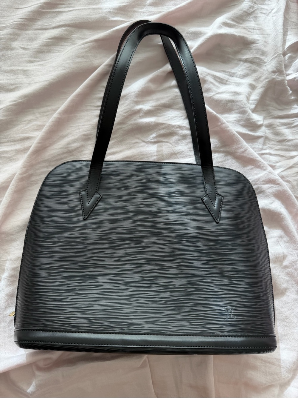 Vintage Louis Vuitton Lussac Epi Leather Double Top Handle
Bag